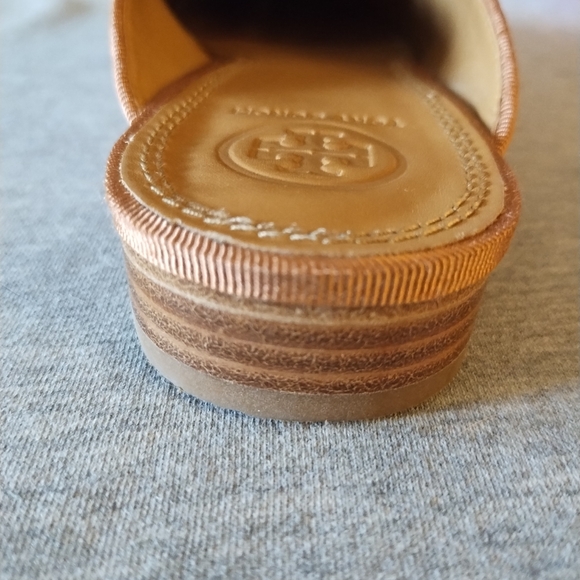 Tory Burch Amelia Glitter Backless Loafer Rose Gold Women's Size 8 - Stunning! - Picture 11 of 16